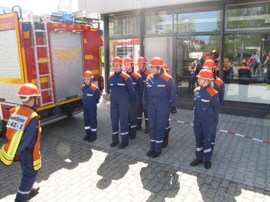 Bezirksübung 2012 an der Heinrich Böll Schule Nieder Roden